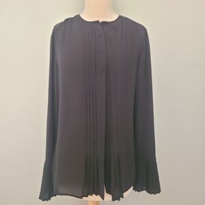 Elegant Black Women's Top